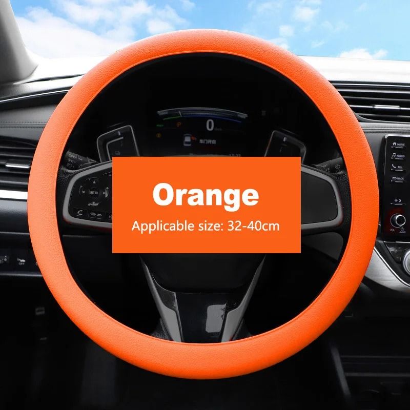 Universal Silicone Steering Wheel Cover Soft Elastic Grip
