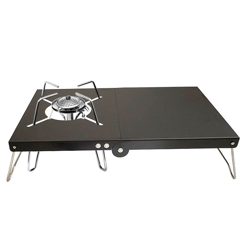 Folding Camping Stove Table Heat Resistant Aluminum Outdoor Cooking Stand