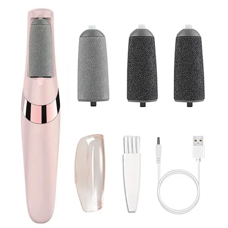 Electric Foot Grinder and Healing Tissue Remover Pink Pedicure Tool