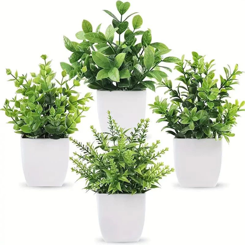 Energetic Artificial Bonsai Plant – Vivid Non-Fading Tabletop Greenery for Home & Office Decor