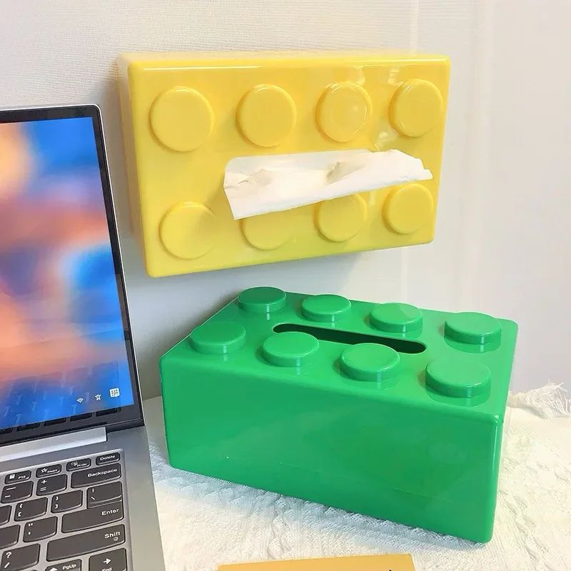 Creative Building Block Tissue Box Holder