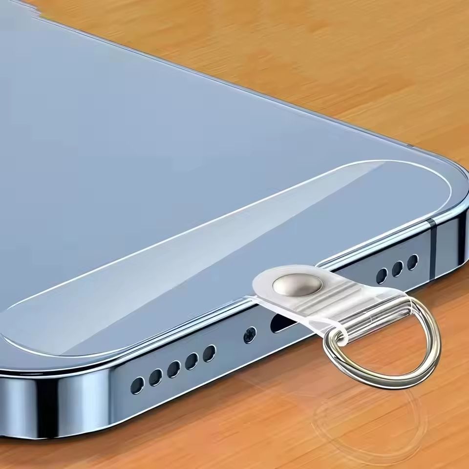 Universal Transparent Phone Lanyard Tether Tabs for Smartphones