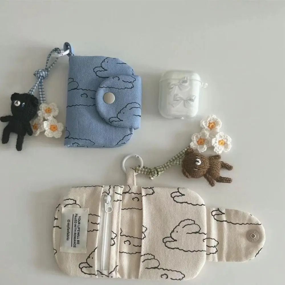 Cute Floral Korean Fashion Mini Wallet