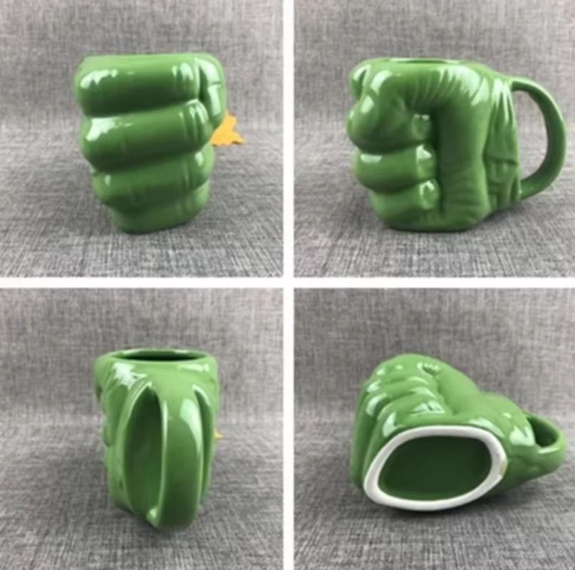 The Incredible Hulk Fist Mug – Perfect for Tea, Coffee and Beverages