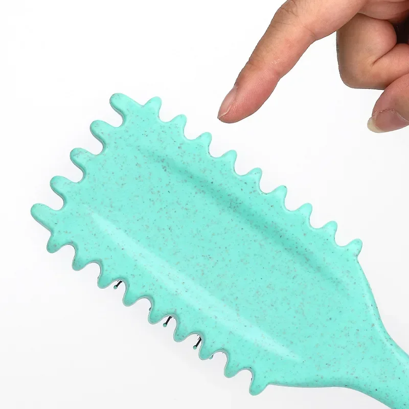 Women's Hair Comb, Hollow Shaped Curly Hair Comb with Multi-Functional Scalp Massage & Anti-Static Fluffy Hair Brush