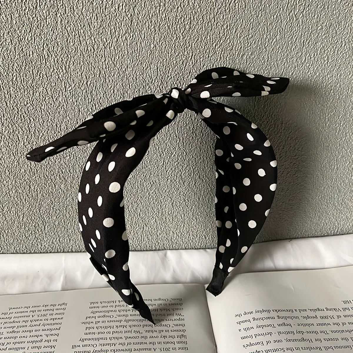 Rabbit Ear Polka Dot Headband