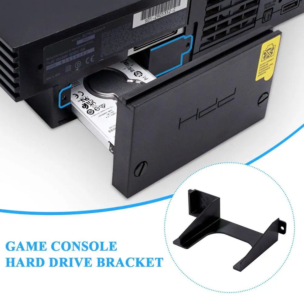 PS2 Fat 2.5-Inch HDD & SSD Mounting Bracket – Secure Storage Upgrade Kit