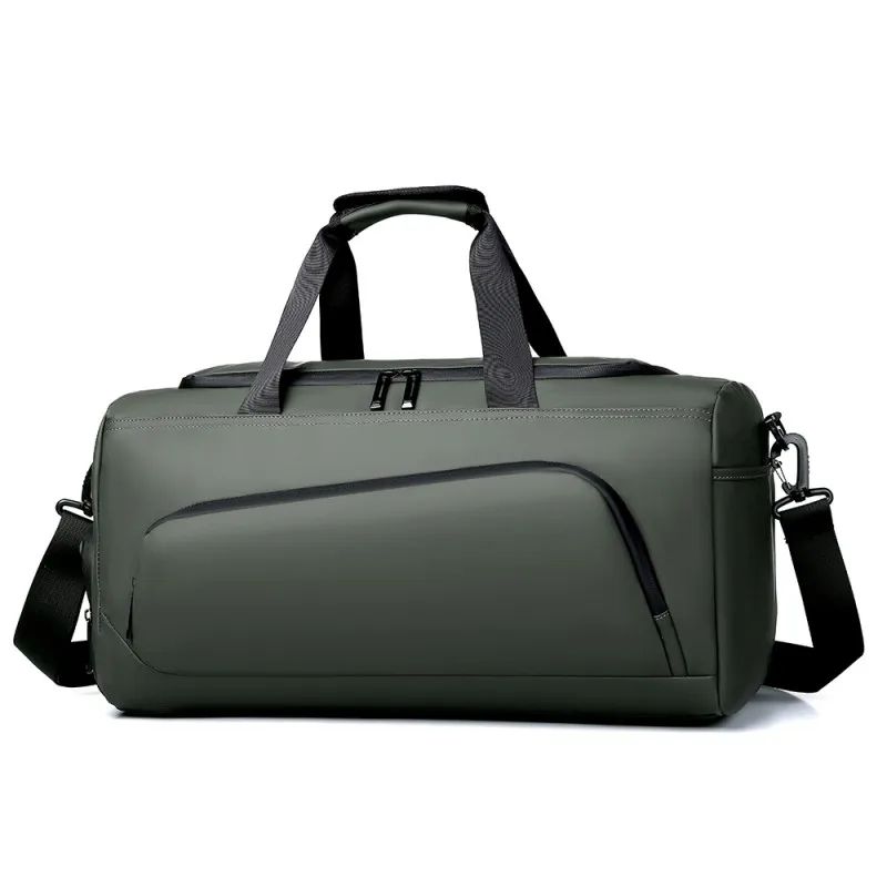 Large Capacity Gym Travel Duffel Bag with Shoe Compartment