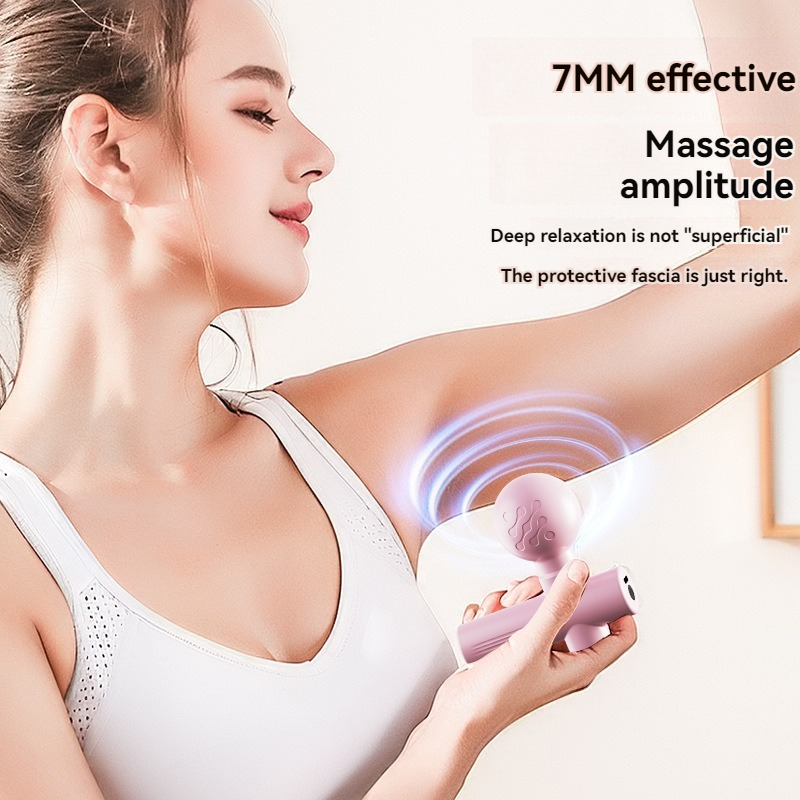 Mini Deep Tissue Massage Gun Portable Percussion Massager for Neck Back and Muscle Recovery