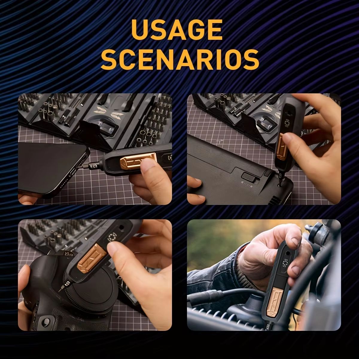 180-in-1 Precision Magnetic Screwdriver Set for Electronics & Eyewear Repair
