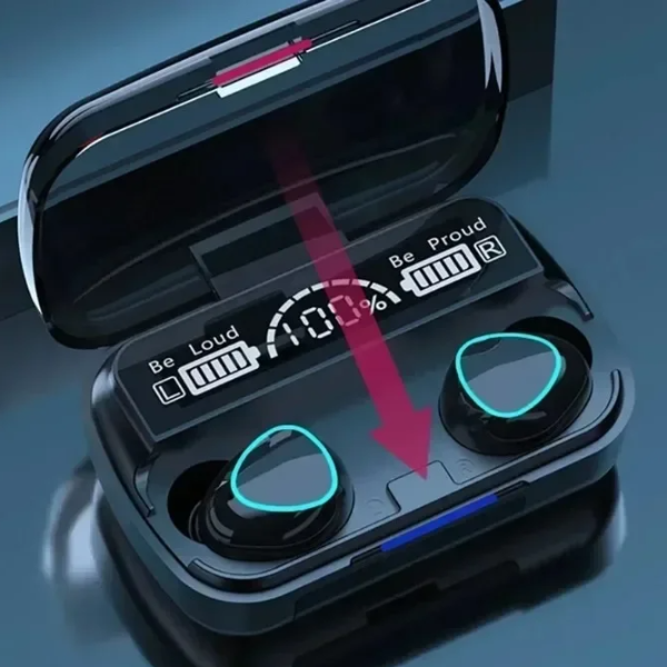 Wireless Bluetooth Sport Earbuds Waterproof Sweat Proof Noise Cancelling