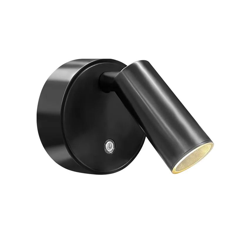 USB Rechargeable LED Wall Night Light Touch Control Sconce Lamp