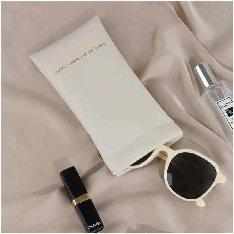 Sunglasses Case for Women Protective Glasses Holder with Automatic Closing