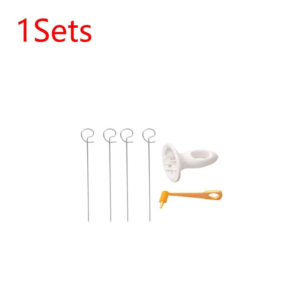 Creative Stainless Steel Rotate Potato Slicer and Twisted Spiral Cutter Kitchen Gadget Set