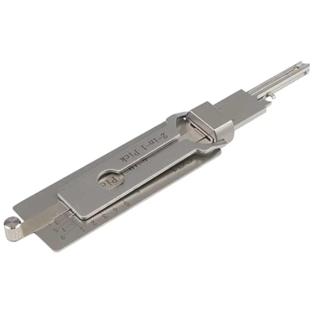 Stainless Steel Key Decoder & Precision Hook Repair Tool Set