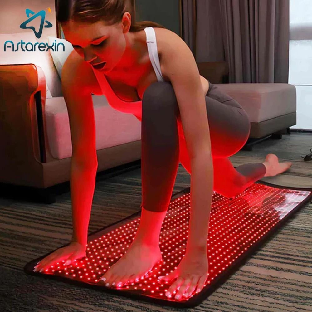 Red Light Therapy Heating Pad for Waist Back Shoulder Pain Relief