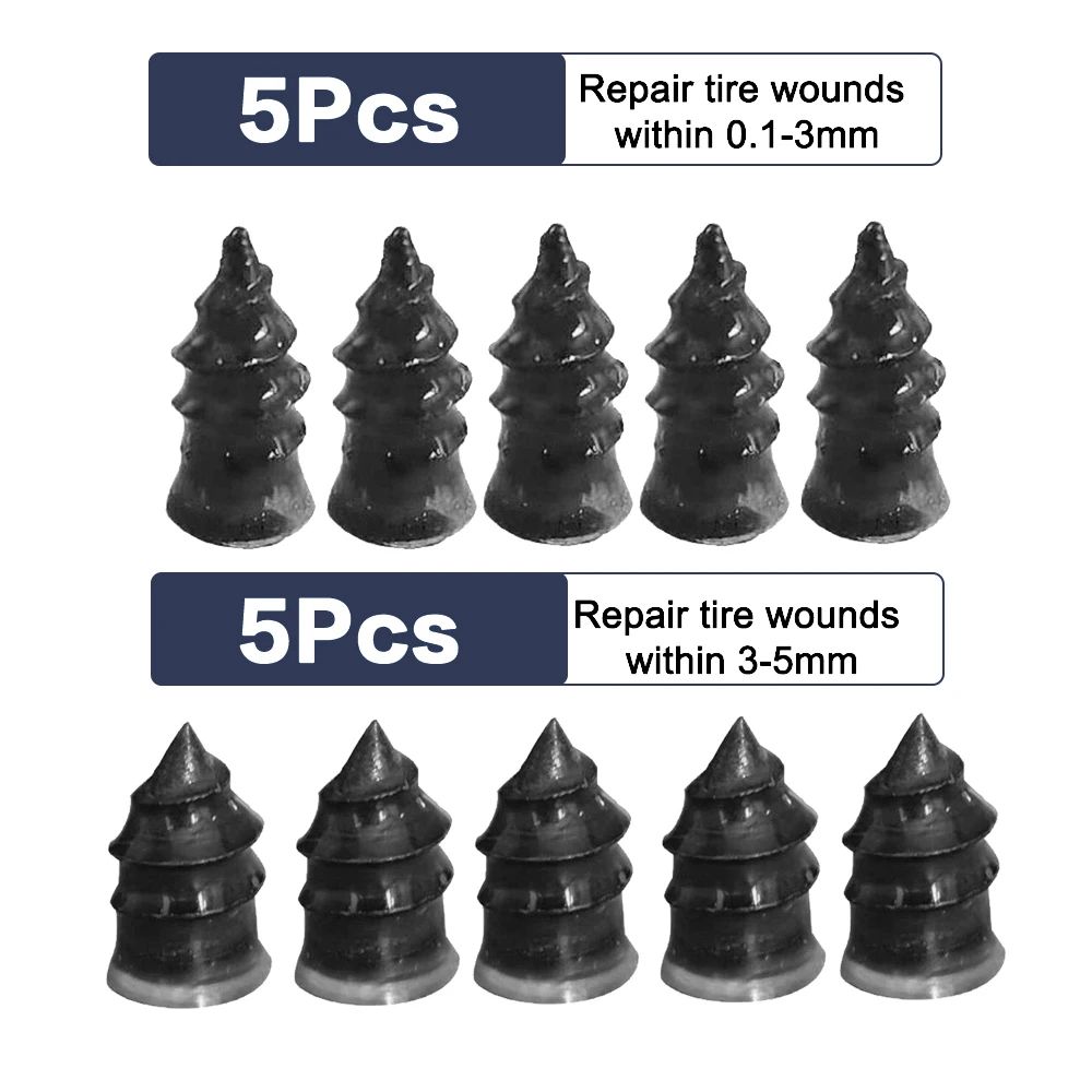 QuickSeal Tire Repair Nails – Universal Rubber Puncture Repair Kit (10–30 PCS)