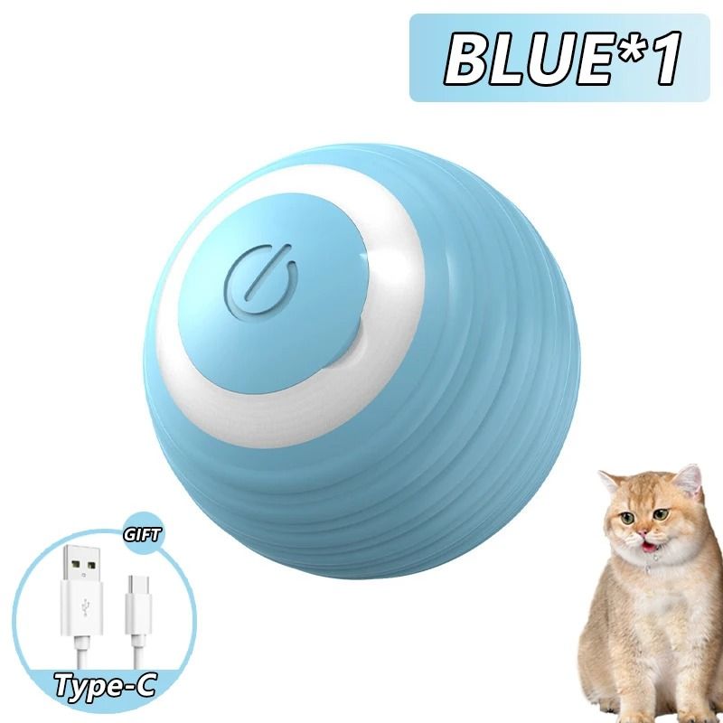 Cat Interactive Automatic Rolling Ball Toy