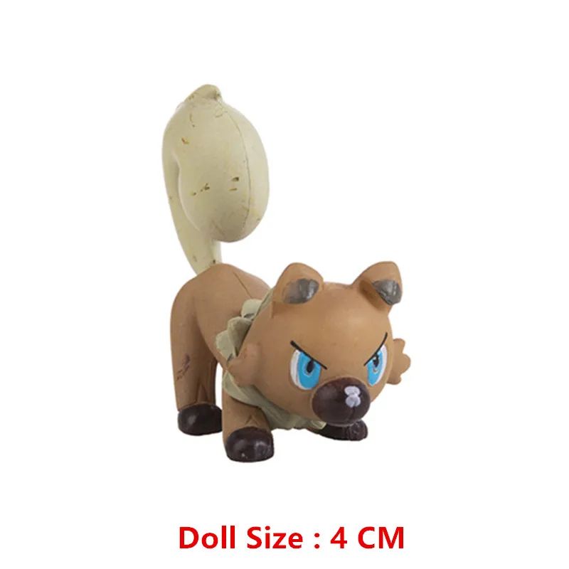 Takara Tomy Pokemon Mini Figures (4–13cm) – Pikachu, Mewtwo & Friends PVC Collectibles