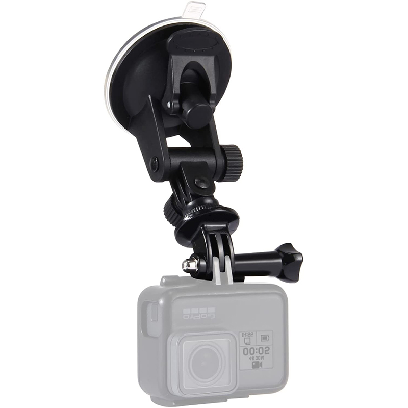Suction Cup Car Mount with Tripod Adapter Phone Holder The Ultimate Hands-Free Camera Mount