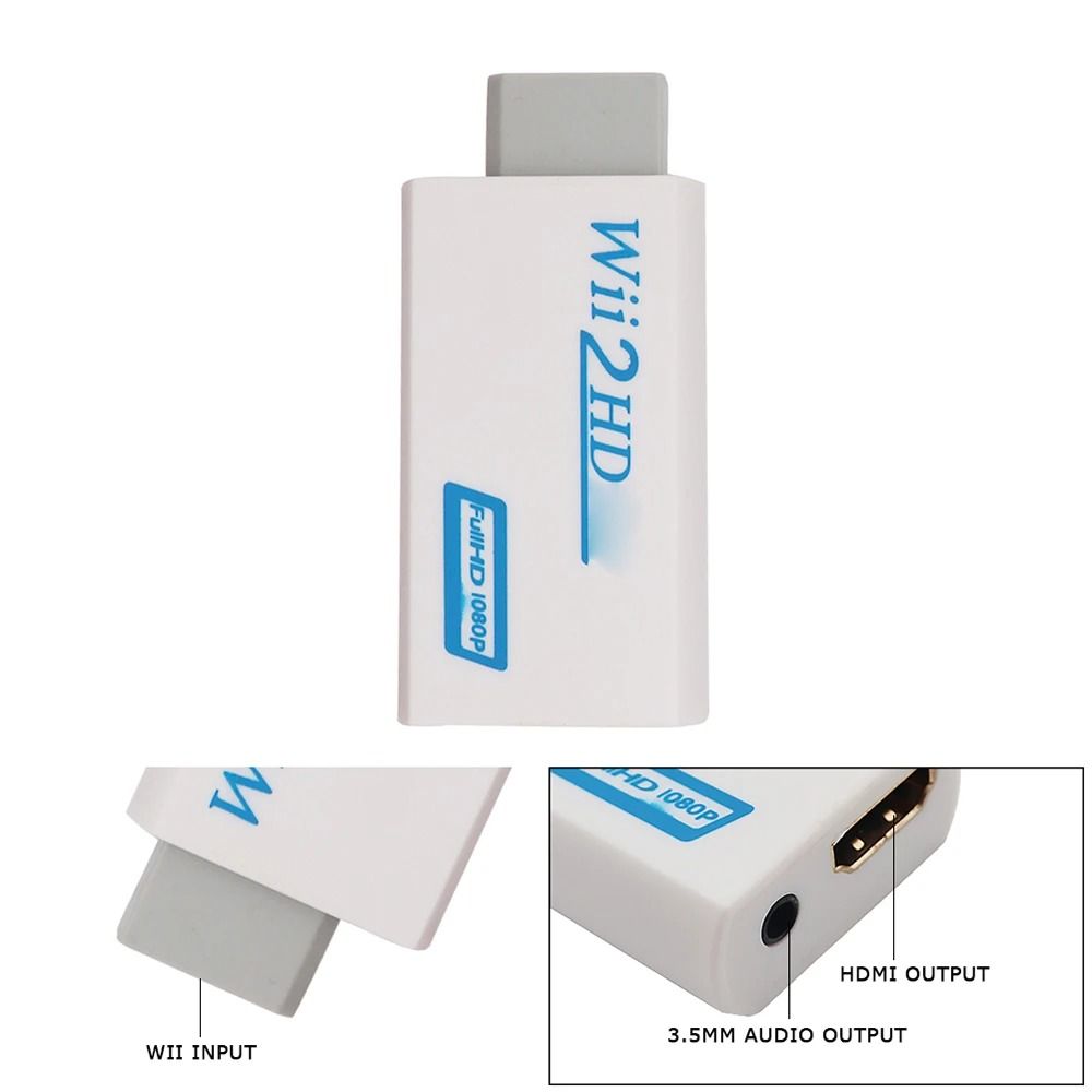 HD 1080P Wii to HDMI Adapter and Video Converter