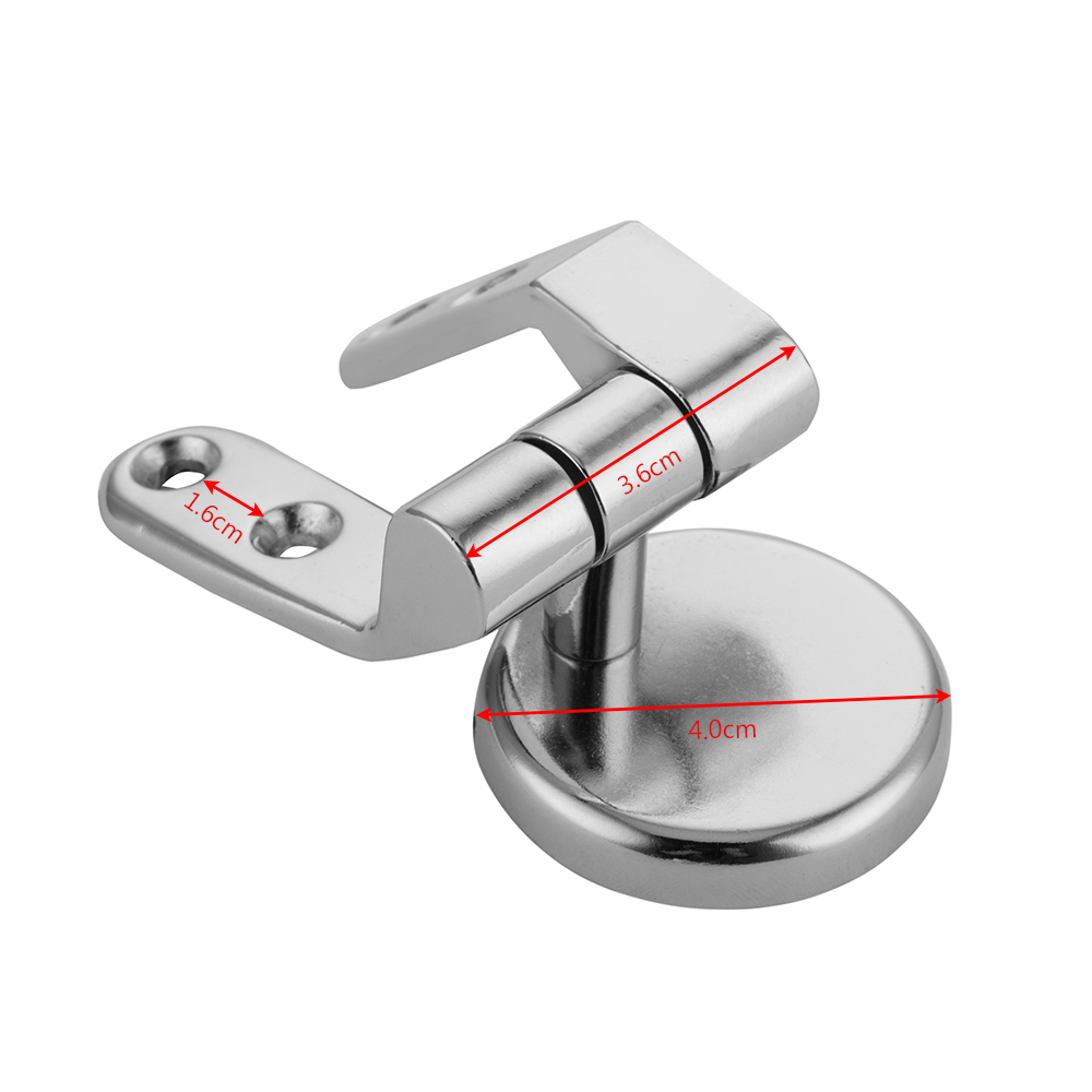 Toilet Seat Hinges Universal, Stainless Steel Replacement Seat Top Fix Hinge, Mounting Connector Parts