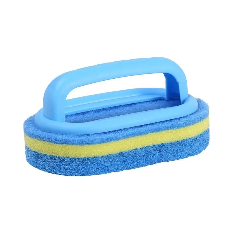 Magic Handle Cleaning Brush Sponge for Kitchen Bathroom and Toilet