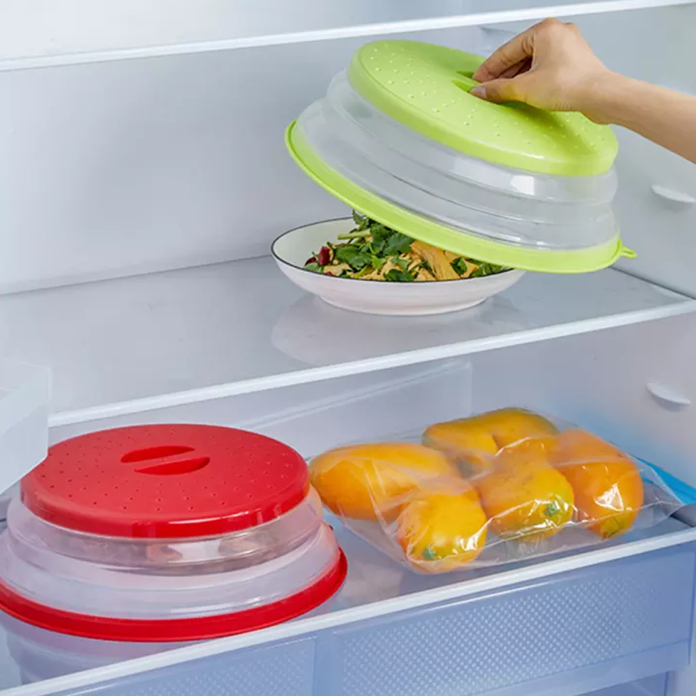Collapsible Microwave Lid