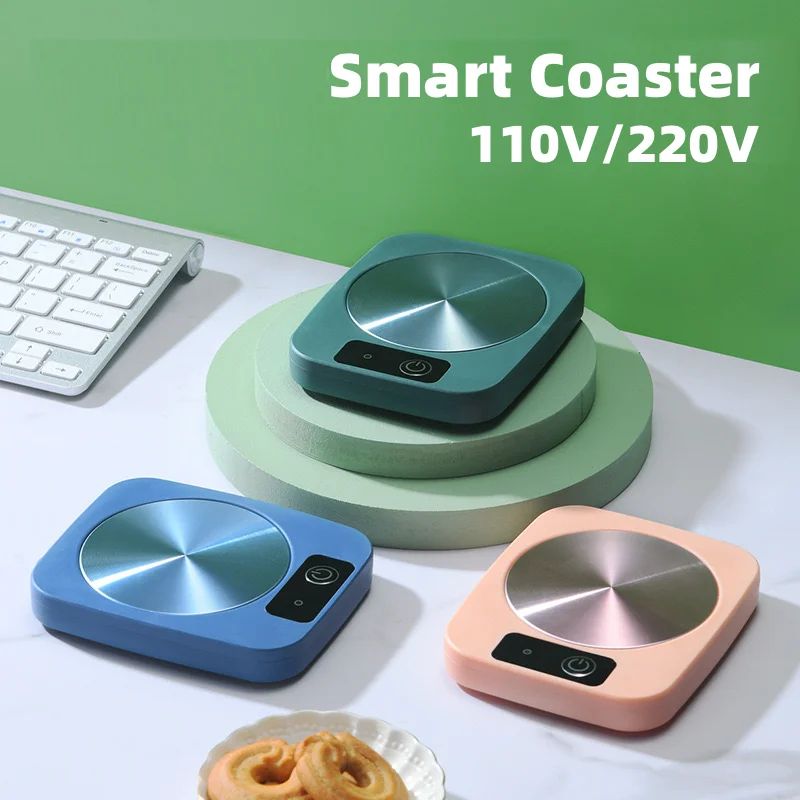Electric Mug Warmer Constant Temperature Heating Coaster for Desk