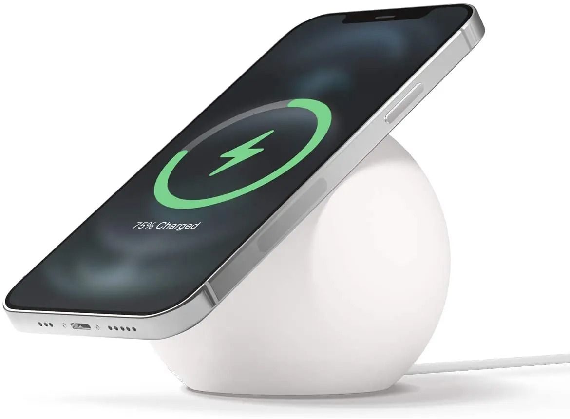 Round Silicone Magnetic Wireless Charging Stand