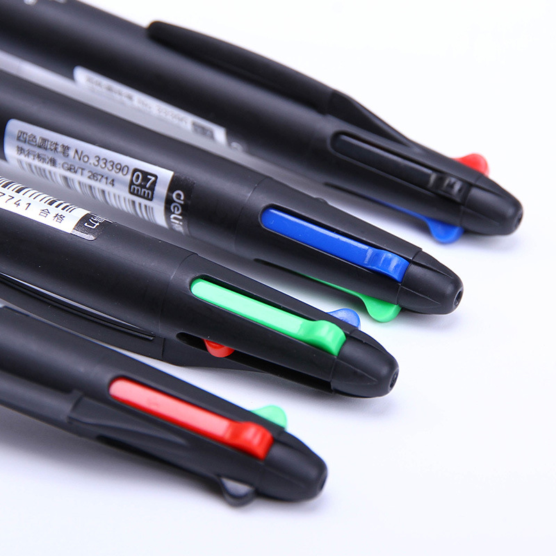 Color Retractable Pen Multicolor Ballpoint Pen for Smooth Writing and Organization