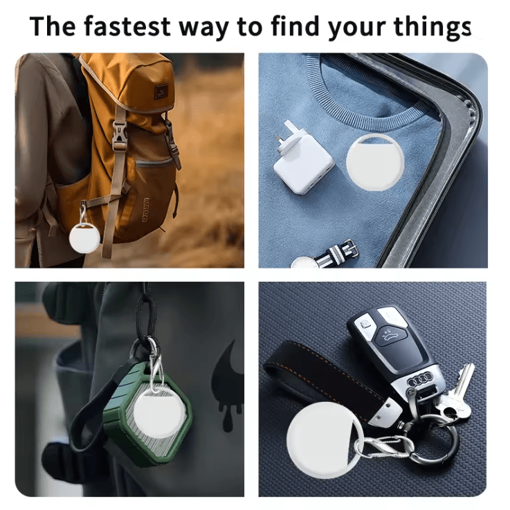 Bluetooth GPS Tracker Compatible with iPhone Find My App Key and Item Finder
