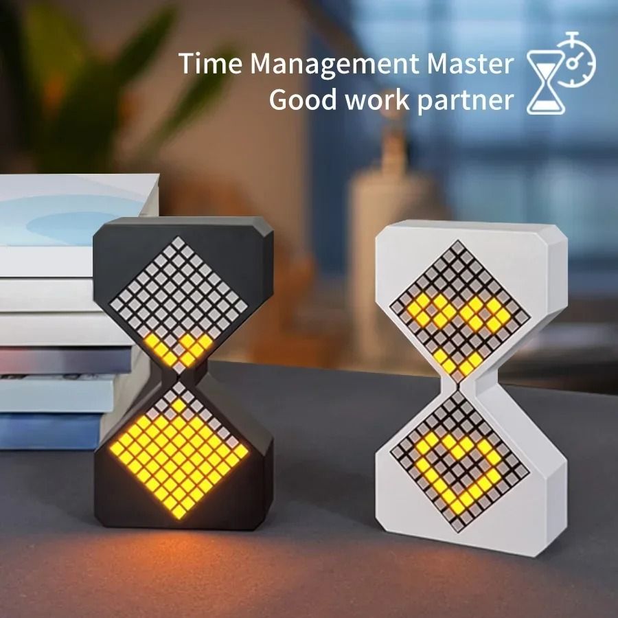 Creative DIY Digital Hourglass Electronic Toy Game Timer