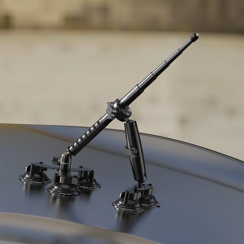 5 in 1 Suction Mount Kit for Action Cameras Compatible with Insta360 and GoPro