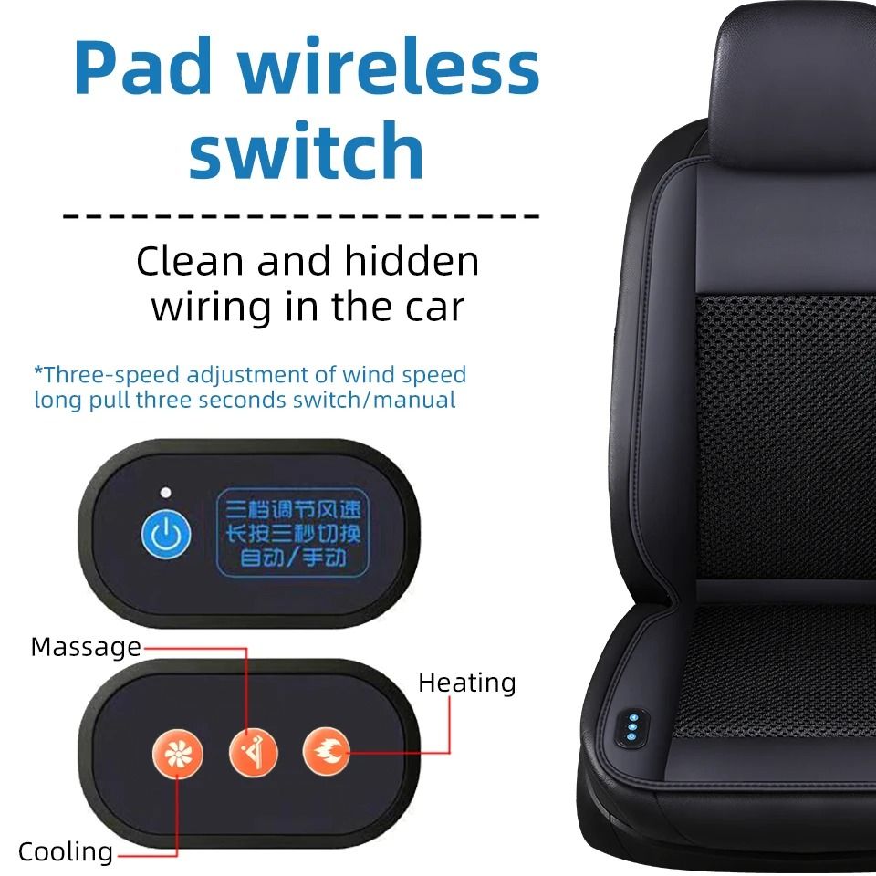 3 In 1 Climate Controlled Car Seat Cover