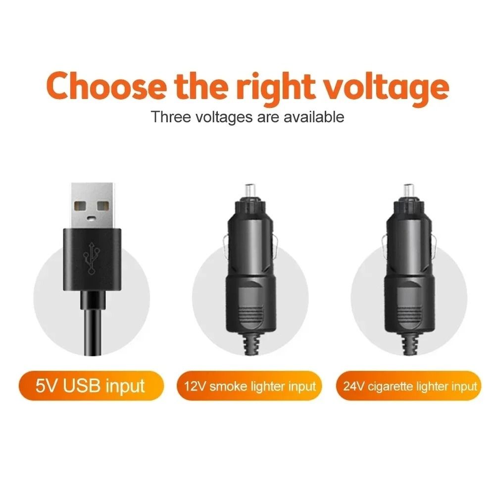 Why Choose Our Car Fan Adjustable Triple Head Electric Dashboard Fan USB 12V 24V