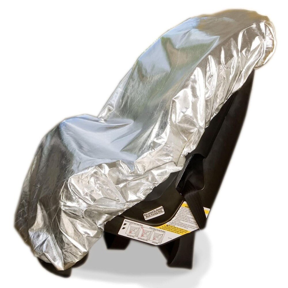 Baby Kid Car Safety Seat Cover, Universal Children's Sunshade Dust Cover Sunscreen Blocking, Ultraviolet Heat Insulation