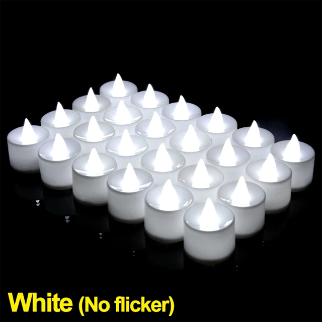 SoftGlow Battery LED Flameless Tea Candle Set