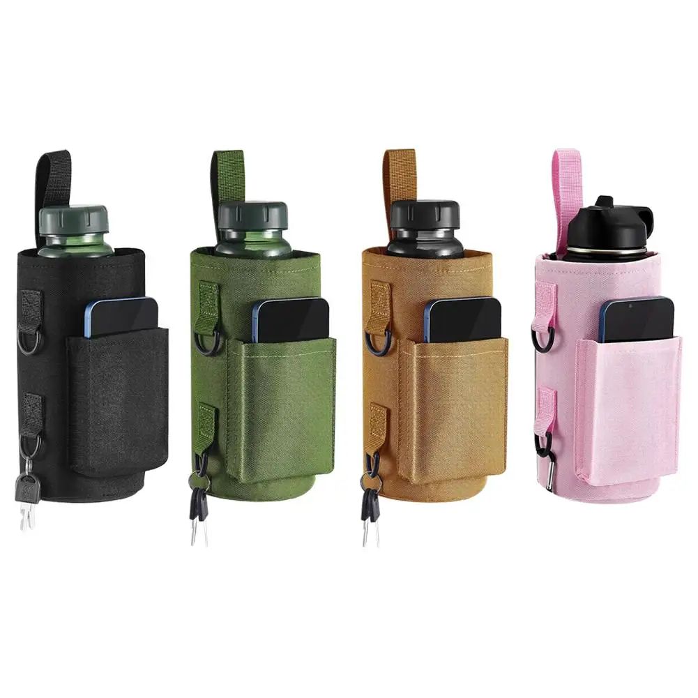 Magnetic Gym Water Bottle Holder Bag