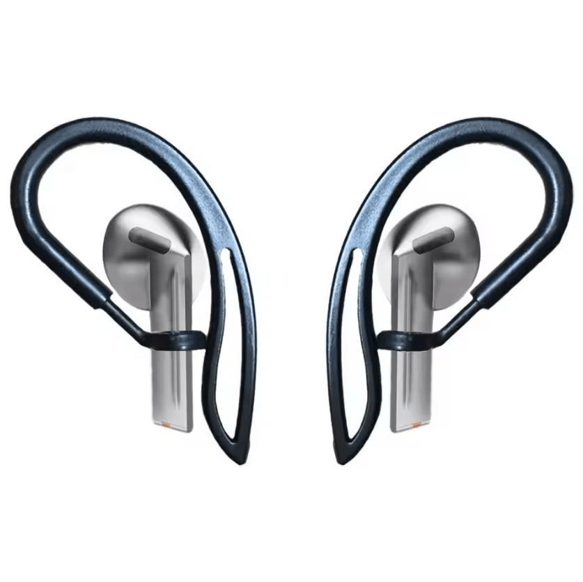 SecureFit Anti-Loss Ear Hook for Samsung Galaxy Buds 3 / Buds 3 Pro – Soft Silicone Clip with Keychain