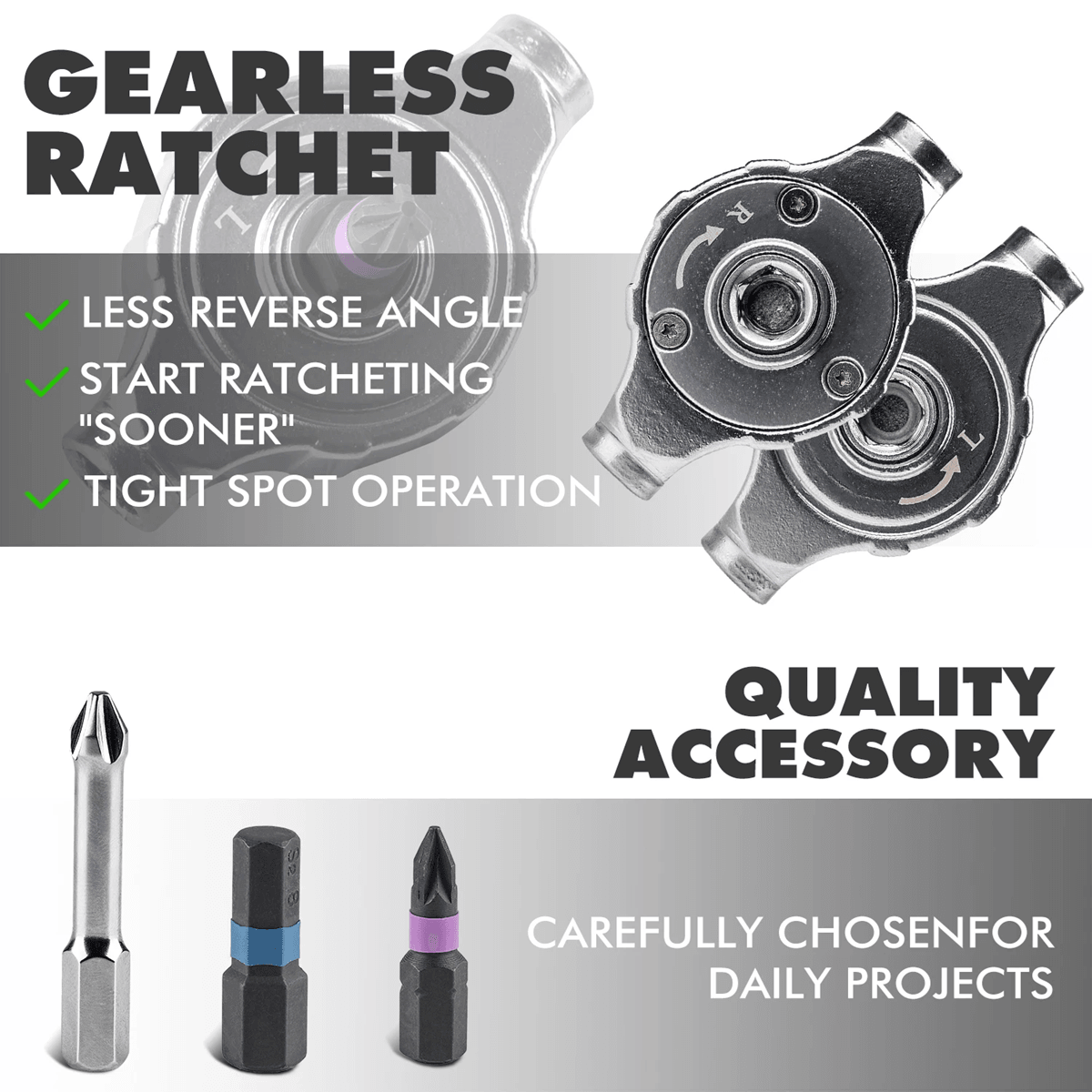 40 in 1 Precision Ratchet Screwdriver Set with Magnetic Bits Mini Repair Tool Kit