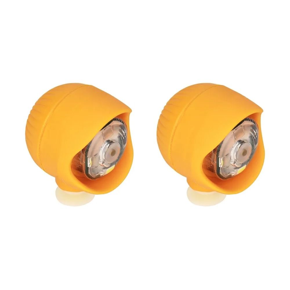 LED Shoe Lights Clip On Safety Charms with 3 Lighting Modes 2 Pack