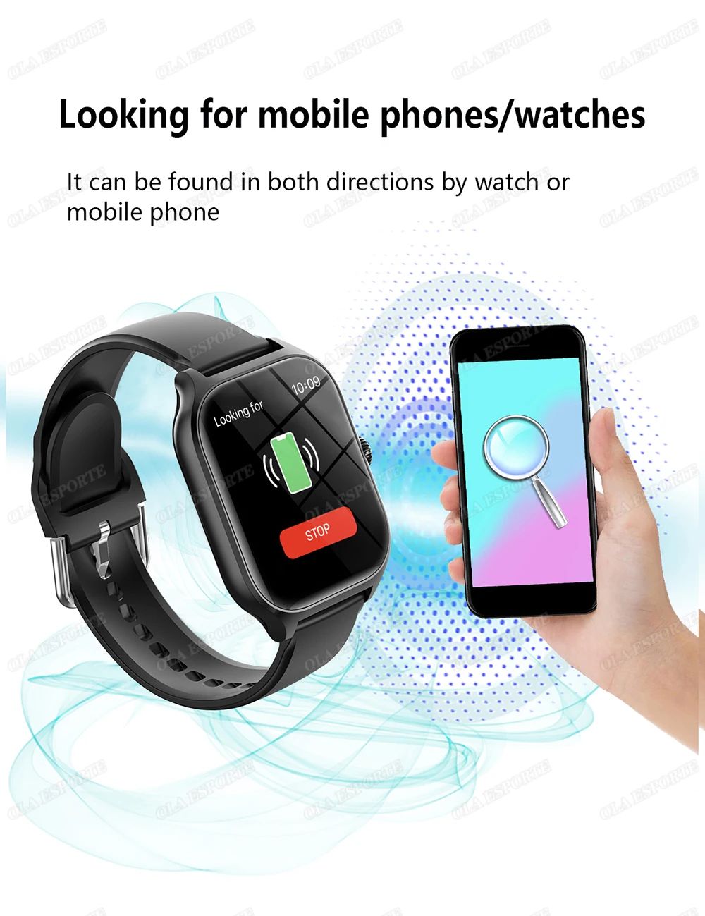 HD Display Bluetooth Smart Watch