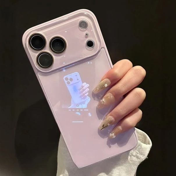 Luxury iPhone Tempered Glass Case Shockproof Hard Back with Camera Protection