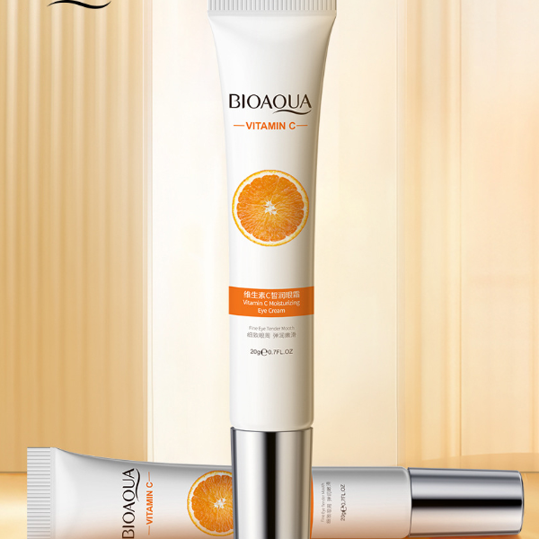 Vitamin C Eye Cream for Dark Circles, Brightening & Hydrating Eye Contour Skin Care