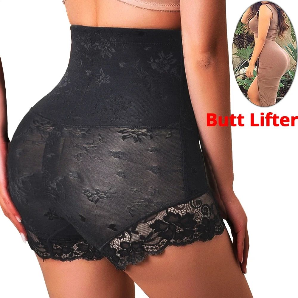 YBFDO Women High Waist Zipper Shaper Panties Tummy Control Waist Trainer Shorts