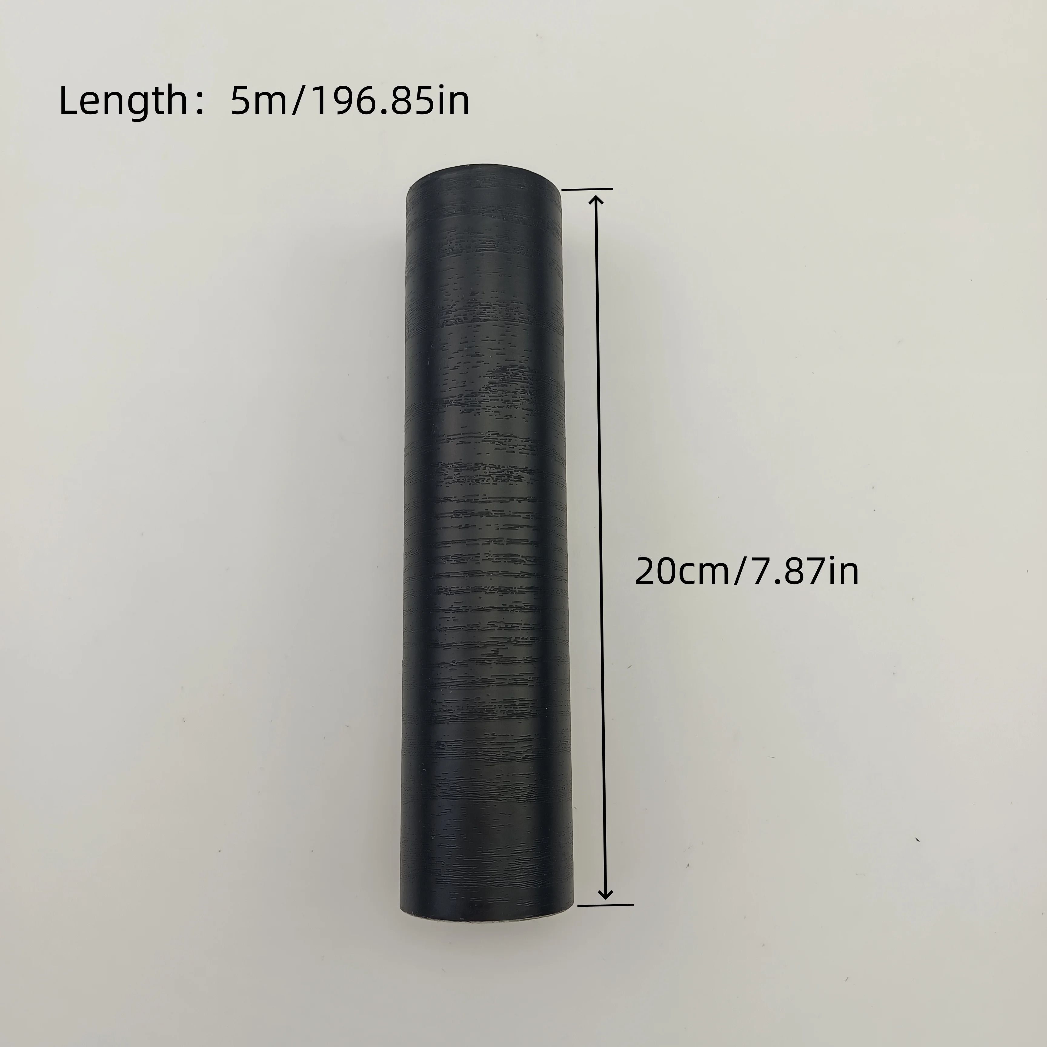 White Wood Grain PVC Door Frame Repair Sticker Trim