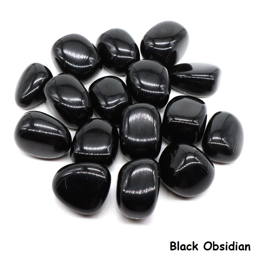 Natural Black Tourmaline Healing Crystal Stone