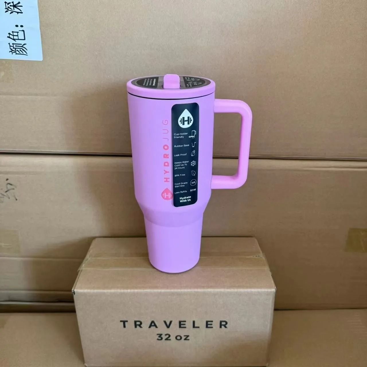 Insulated Stainless Steel Travel Tumbler with Straw Lid