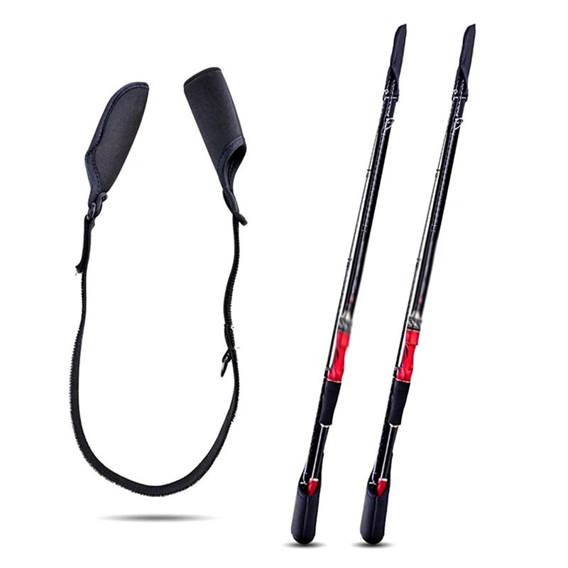 Portable Adjustable Fishing Rod Storage Bag with Shoulder Belt